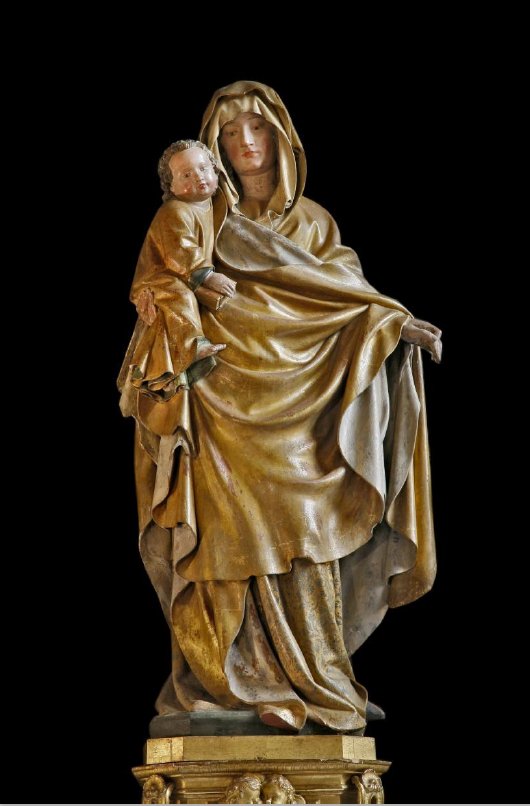 Vierge  eéglise de Poligny
